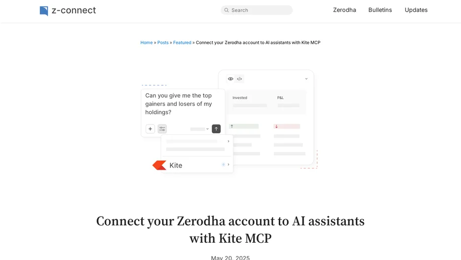 Kite MCP Server