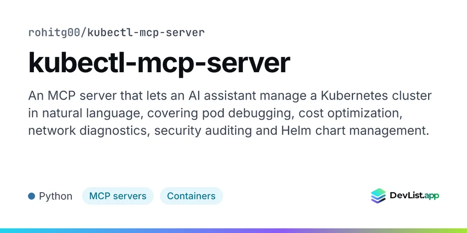 kubectl-mcp-server