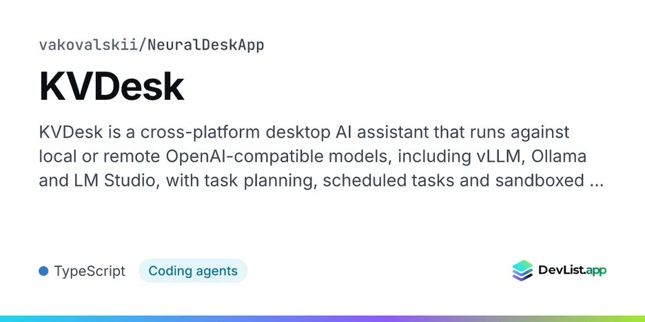 KVDesk