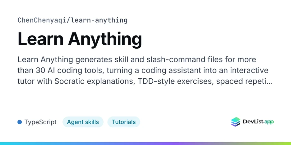 Learn Anything