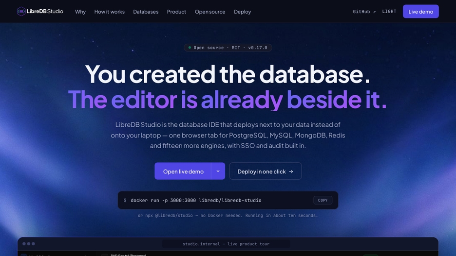 LibreDB Studio