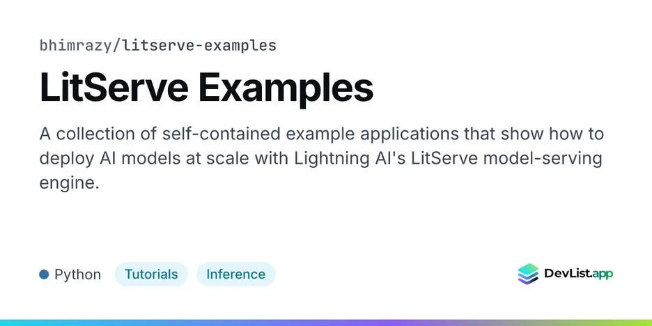 LitServe Examples