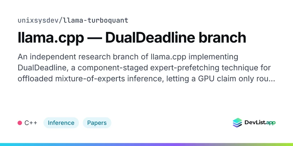 llama.cpp — DualDeadline branch