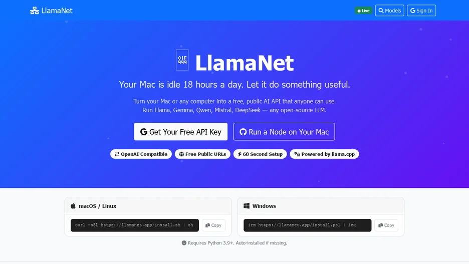 LlamaNet