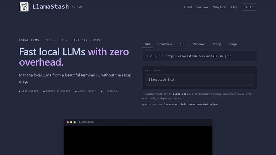 LlamaStash