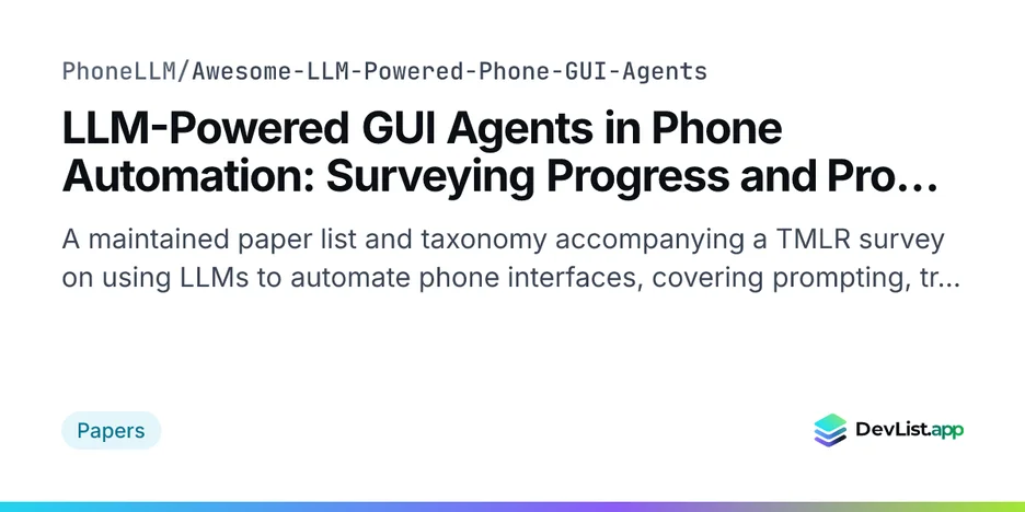 LLM-Powered GUI Agents in Phone Automation: Surveying Progress and Prospects
