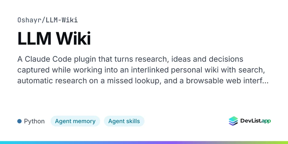 LLM Wiki
