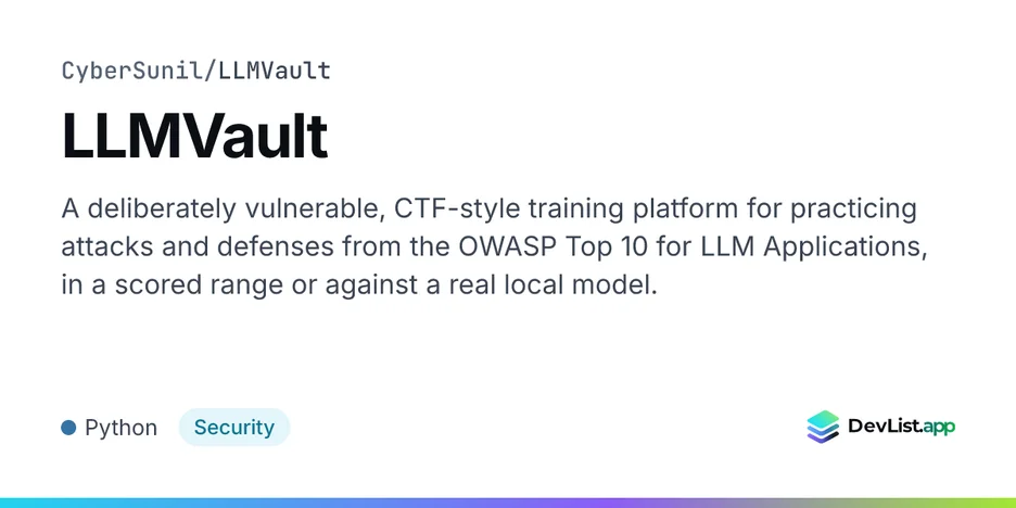 LLMVault