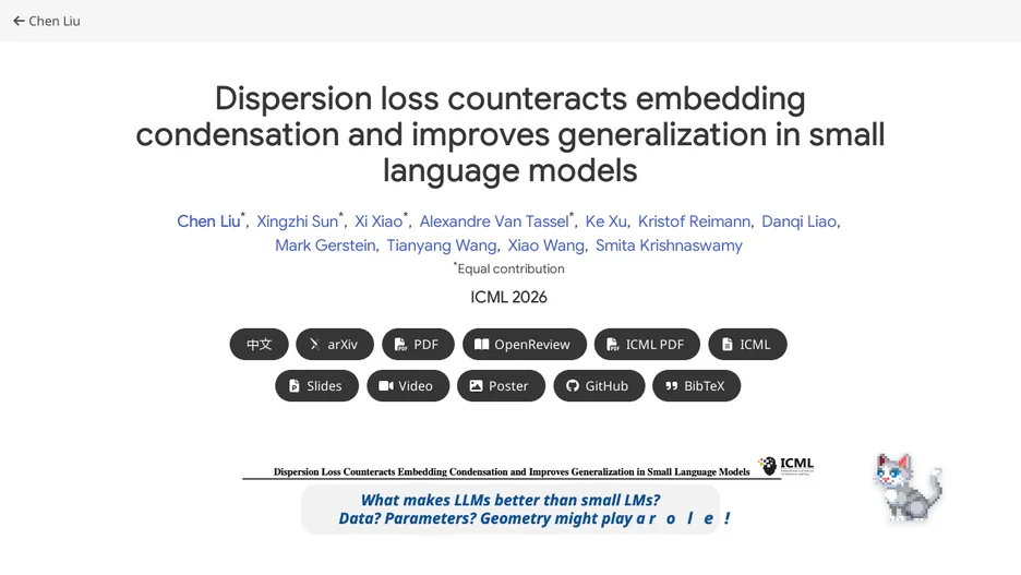 LM-Dispersion