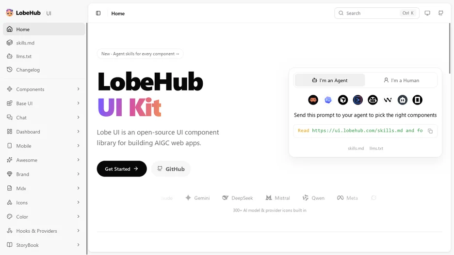 Lobe UI