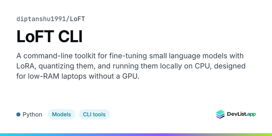 LoFT CLI