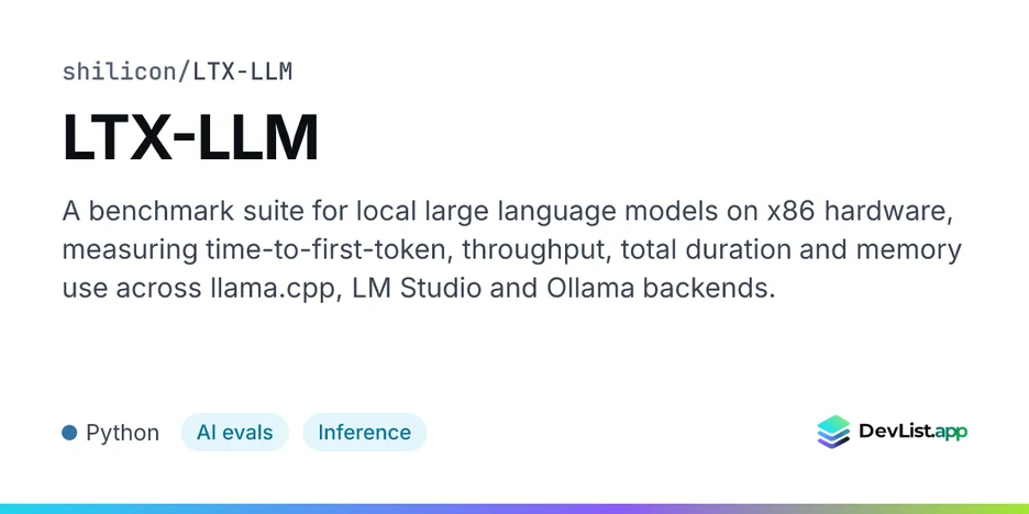 LTX-LLM