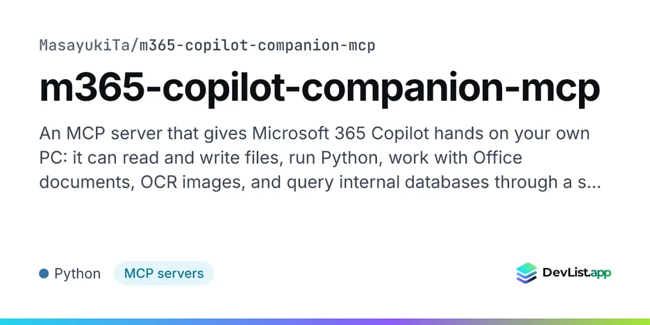 m365-copilot-companion-mcp