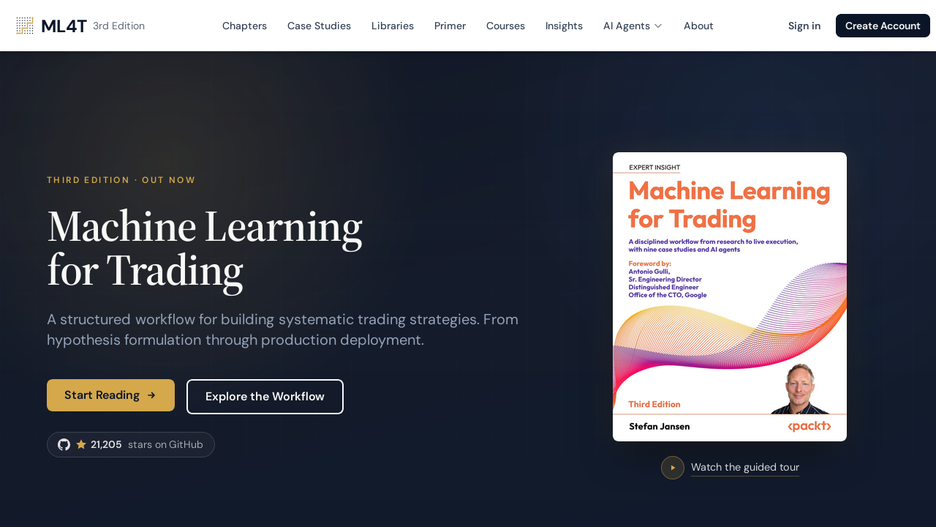Machine Learning for Trading — 3rd Edition