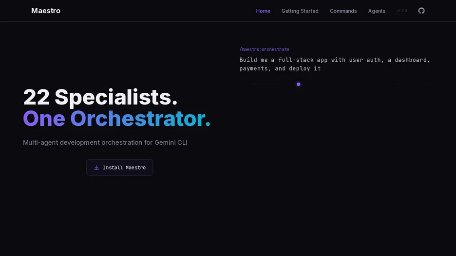 Maestro