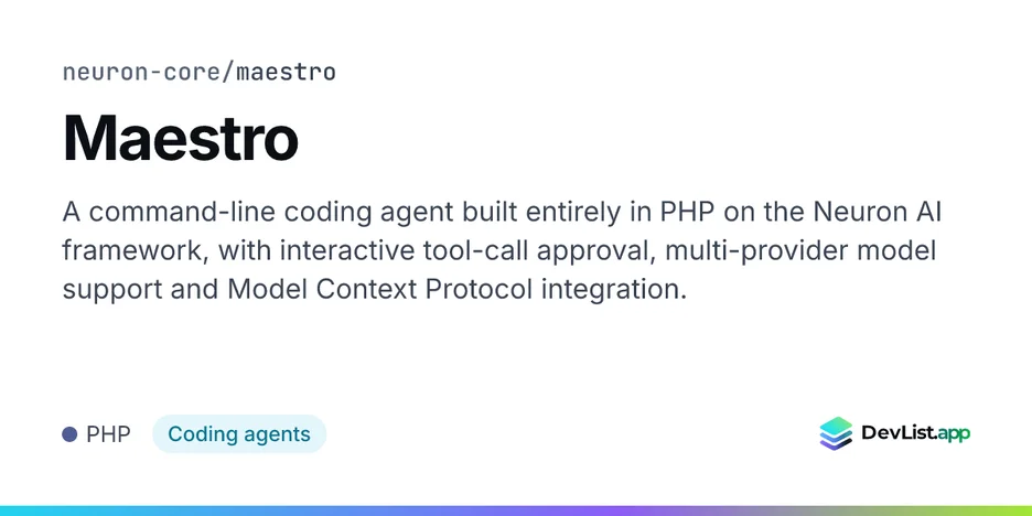 Maestro