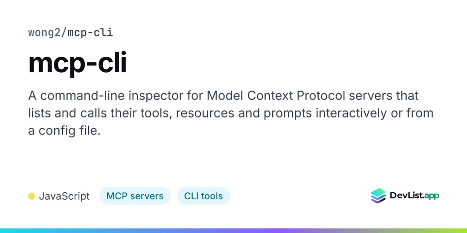 mcp-cli