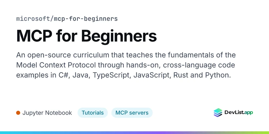 MCP for Beginners
