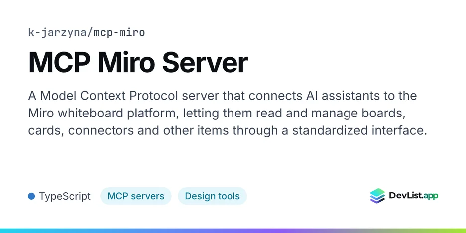 MCP Miro Server