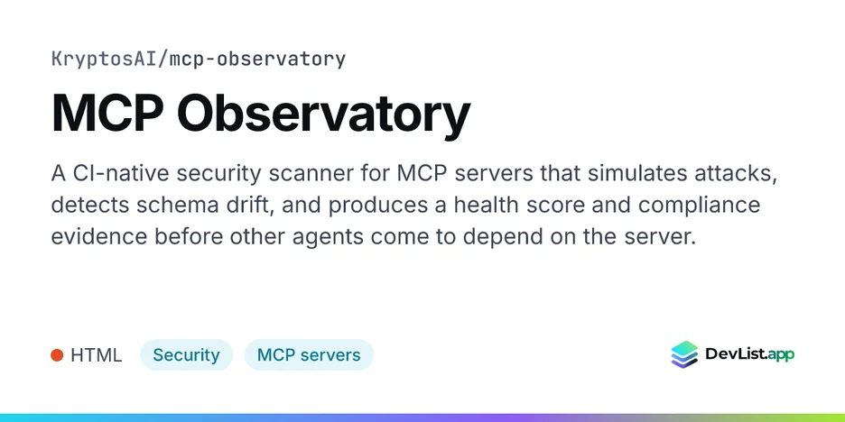 MCP Observatory