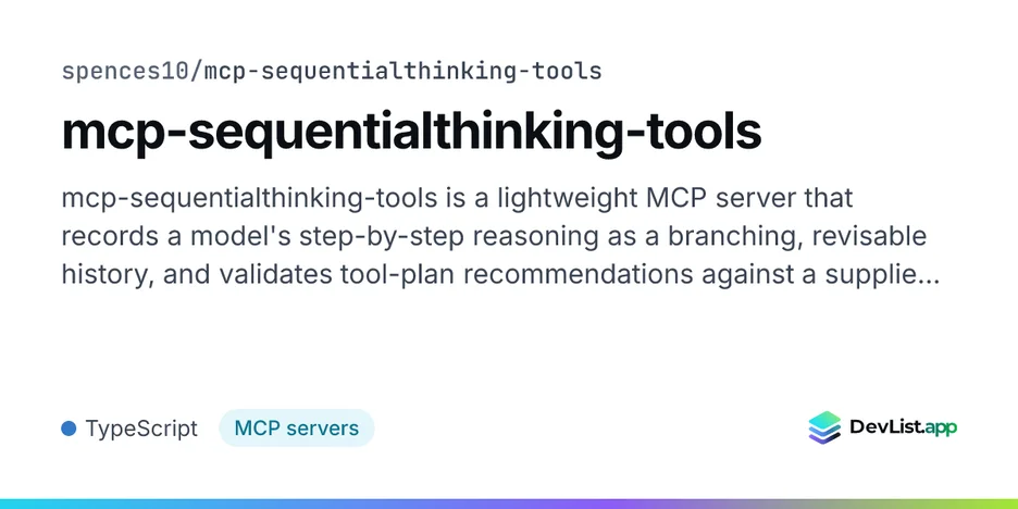 mcp-sequentialthinking-tools