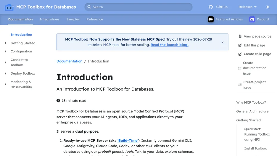 MCP Toolbox for Databases