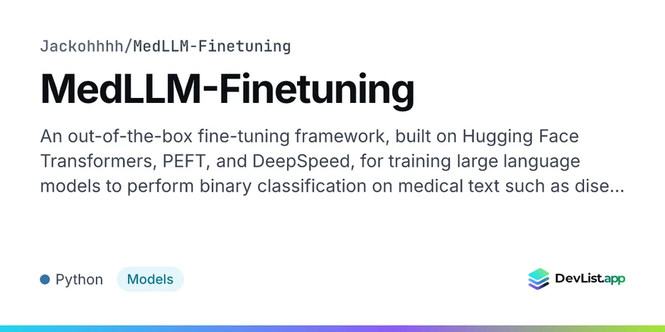 MedLLM-Finetuning