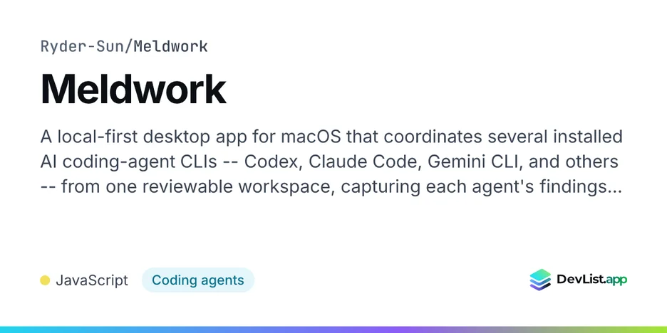 Meldwork