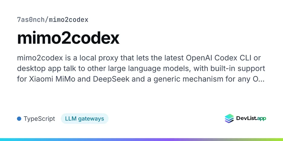 mimo2codex