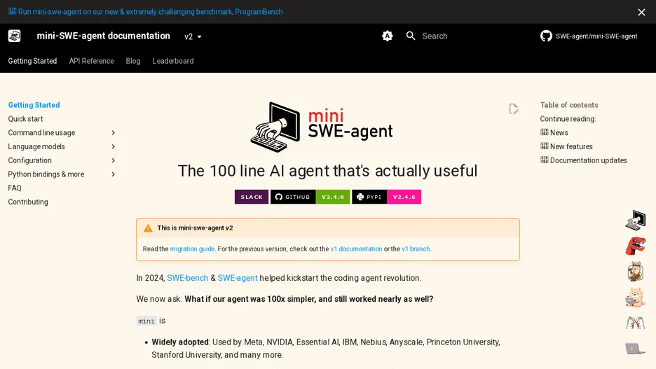 mini-swe-agent