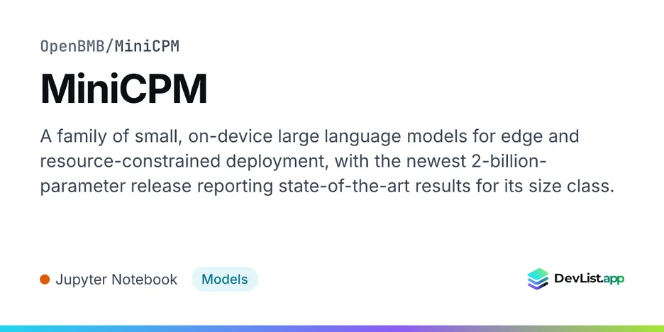 MiniCPM