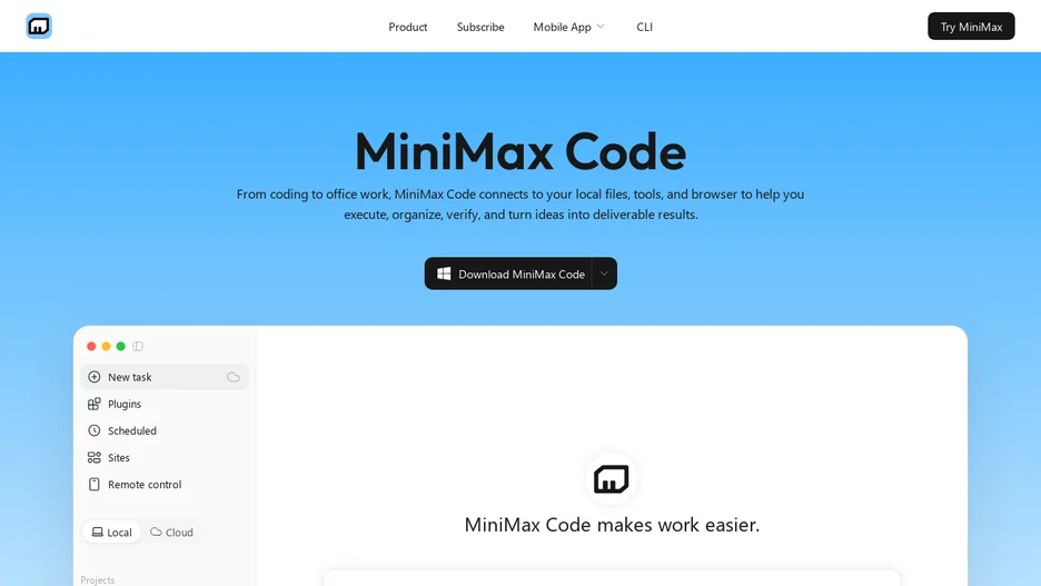MiniMax Code