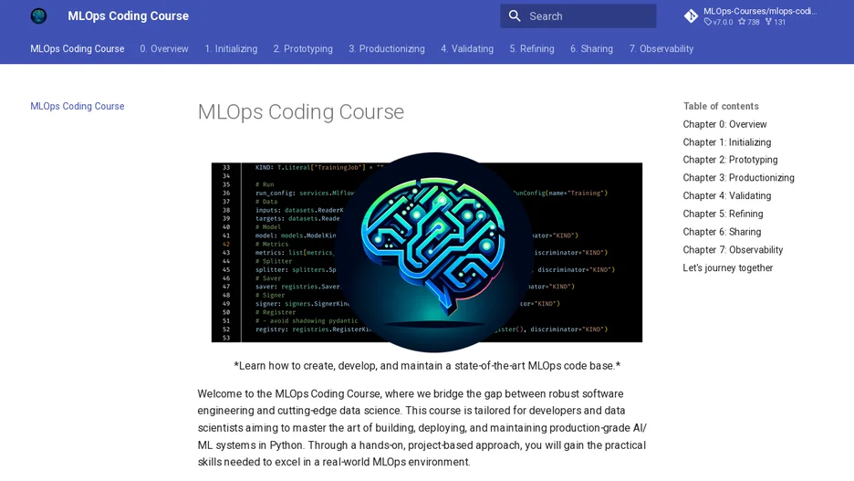 MLOps Coding Course
