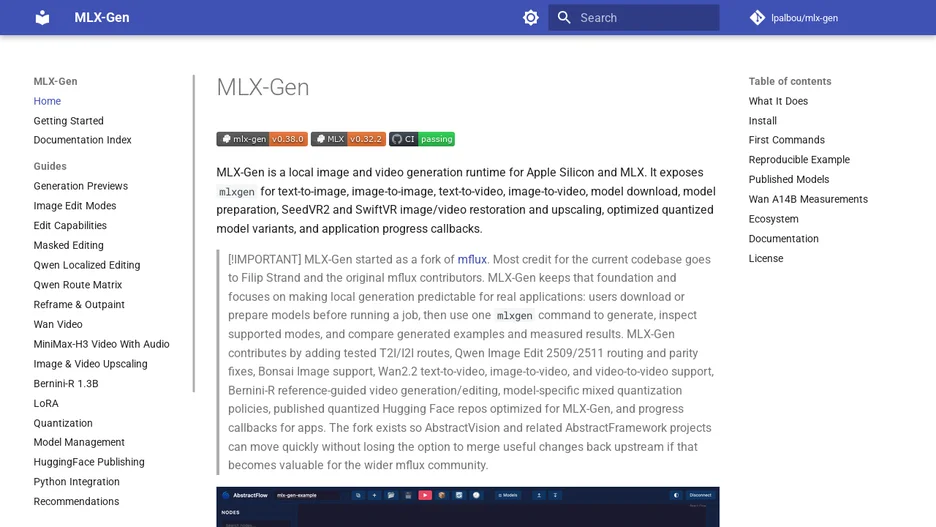 MLX-Gen