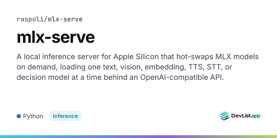 mlx-serve