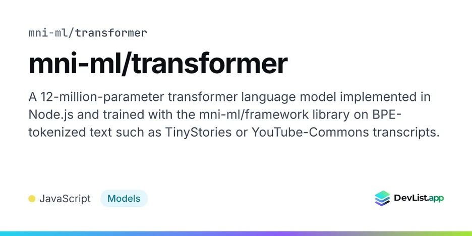 mni-ml/transformer