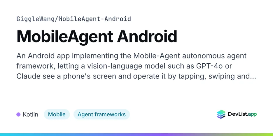 MobileAgent Android