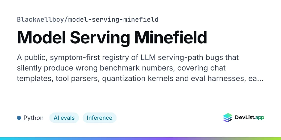 Model Serving Minefield