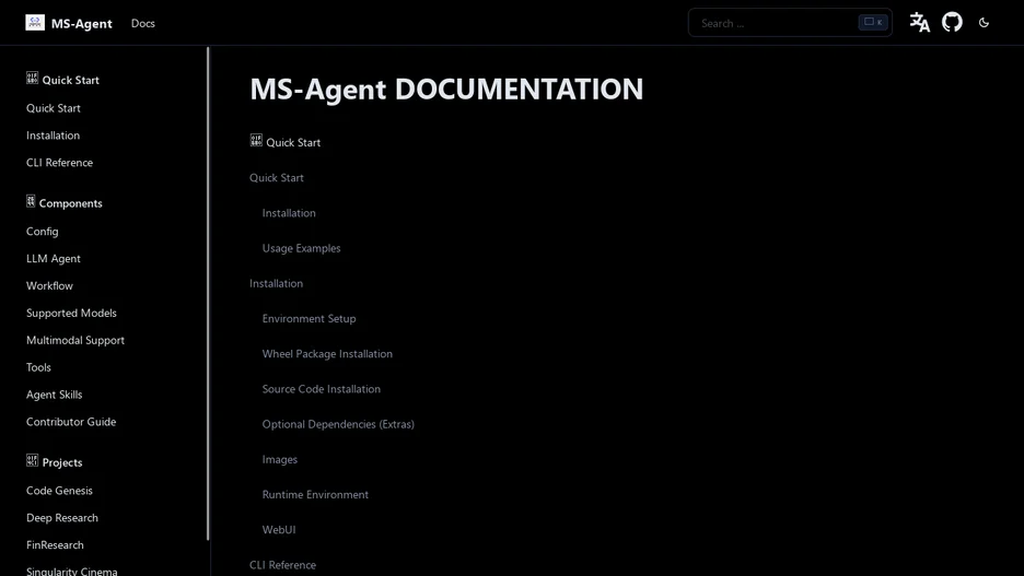 MS-Agent