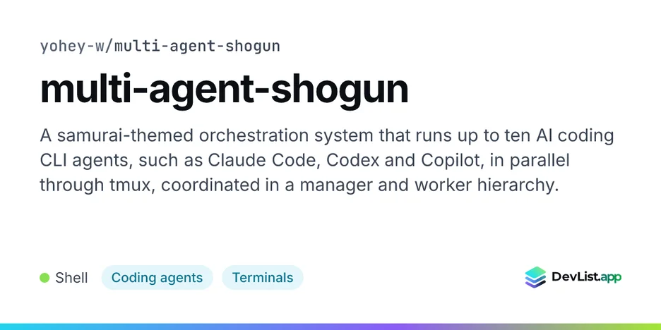 multi-agent-shogun