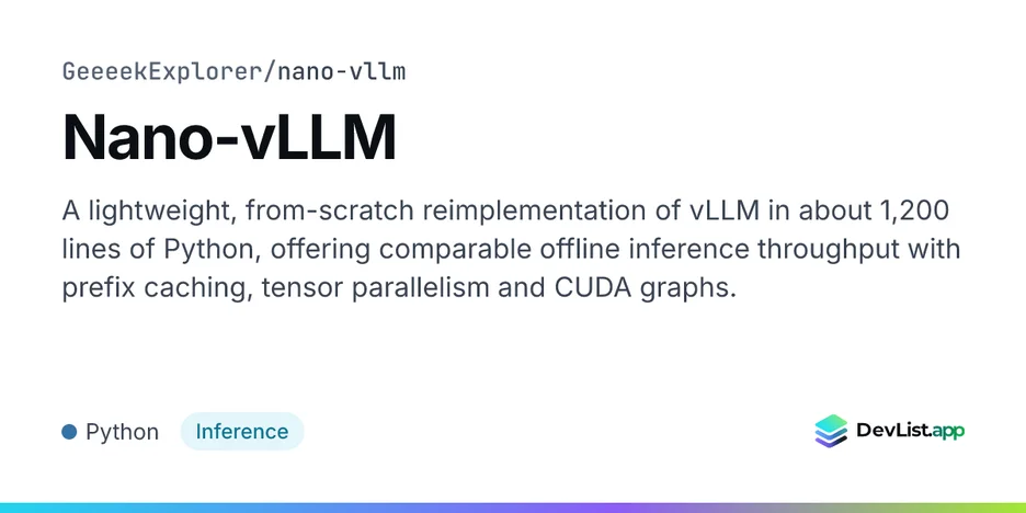 Nano-vLLM
