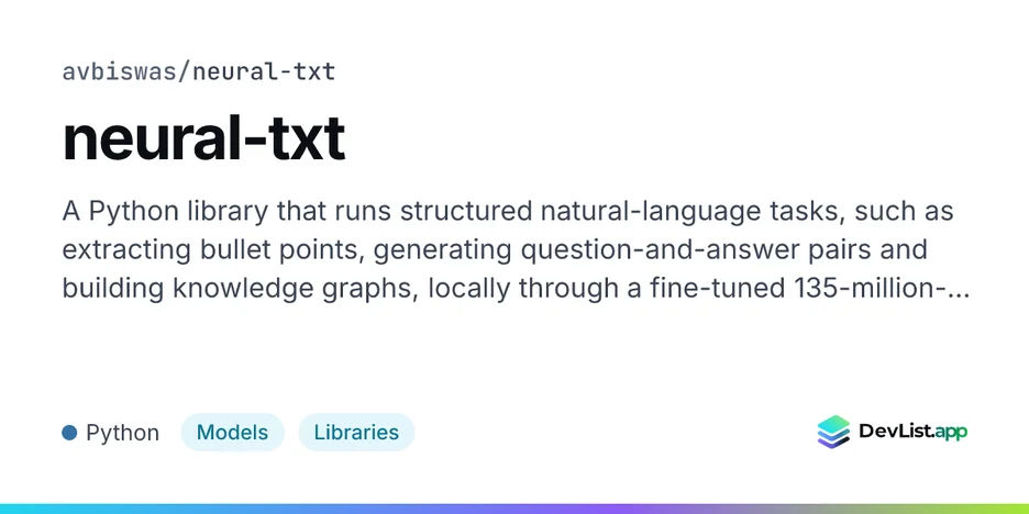 neural-txt