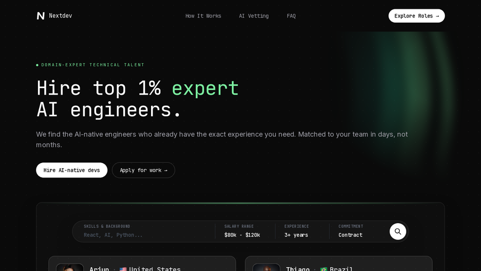 Nextdev MCP