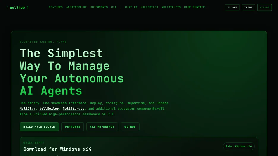 NullHub