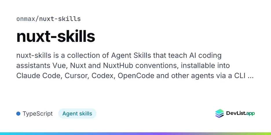 nuxt-skills