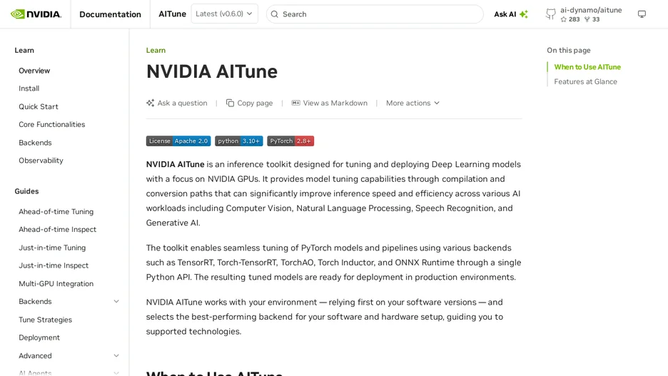 NVIDIA AITune