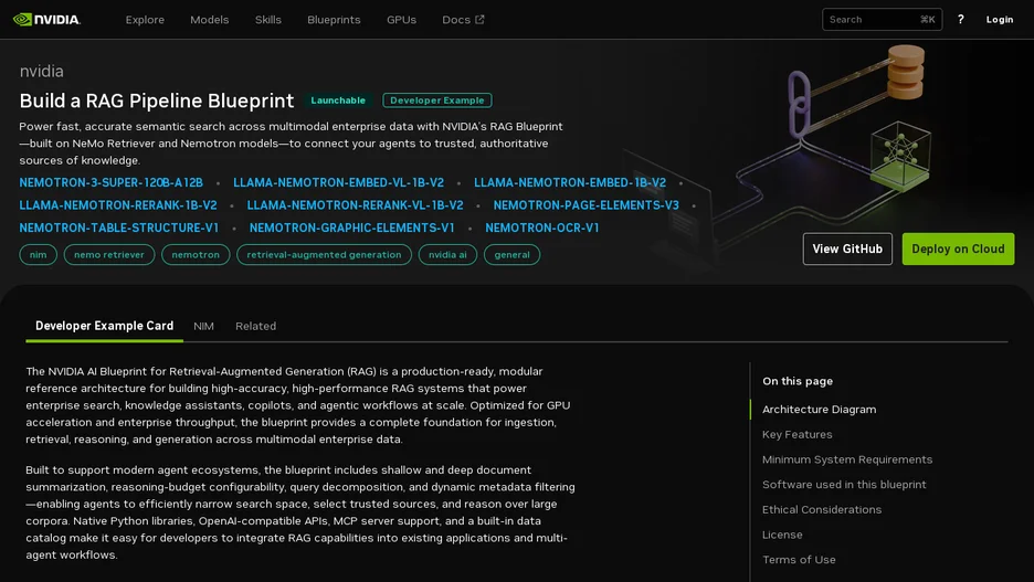NVIDIA RAG Blueprint