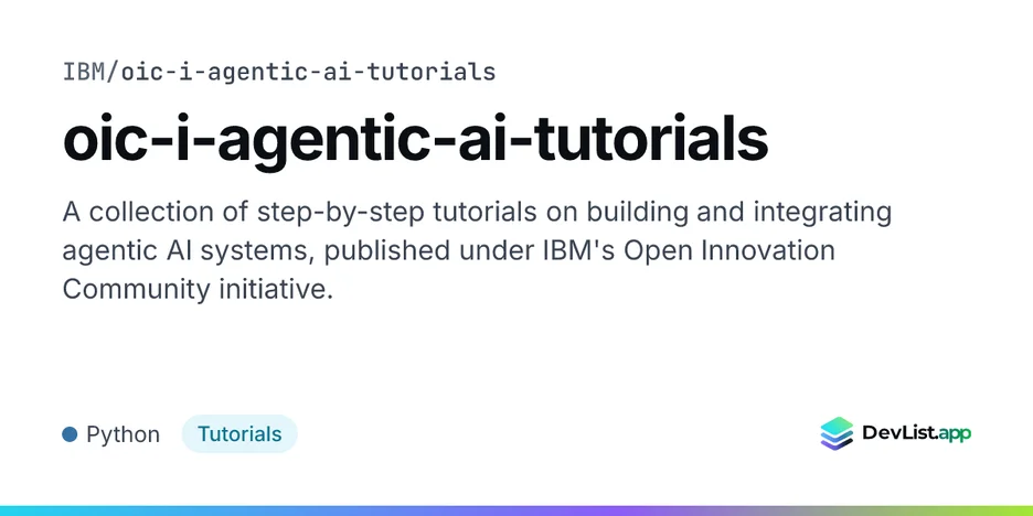 oic-i-agentic-ai-tutorials