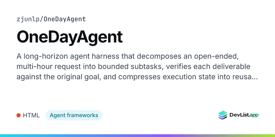 OneDayAgent
