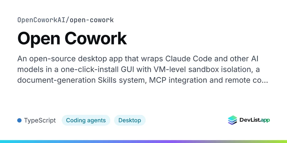 Open Cowork